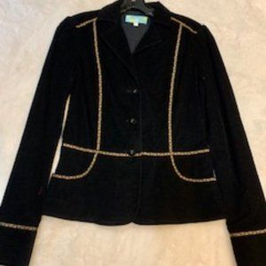Beth Bowley Black Corduroy Jacket 8